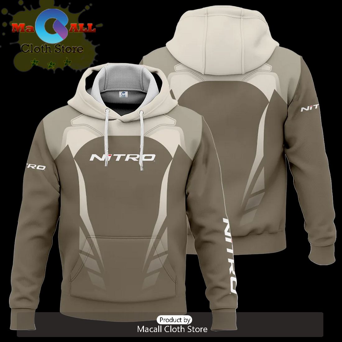 Nitro Exclusive Logo Hoodie 3D
