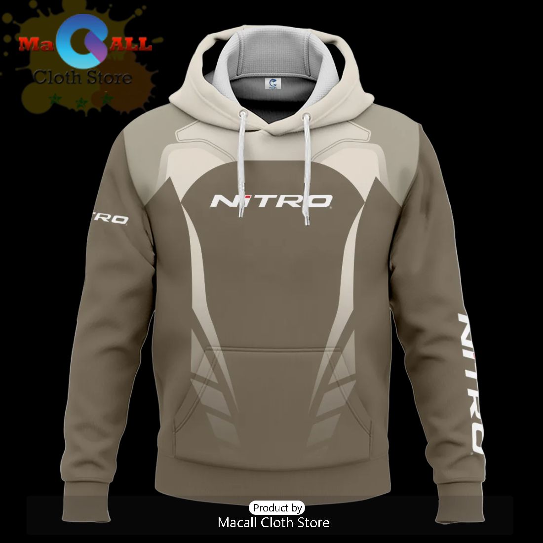 Nitro Exclusive Logo Hoodie 3D