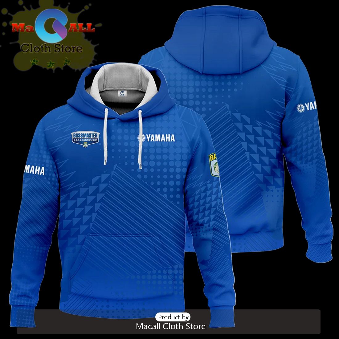 Yamaha B.A.S.S. Nation Tournament Hoodie 3D