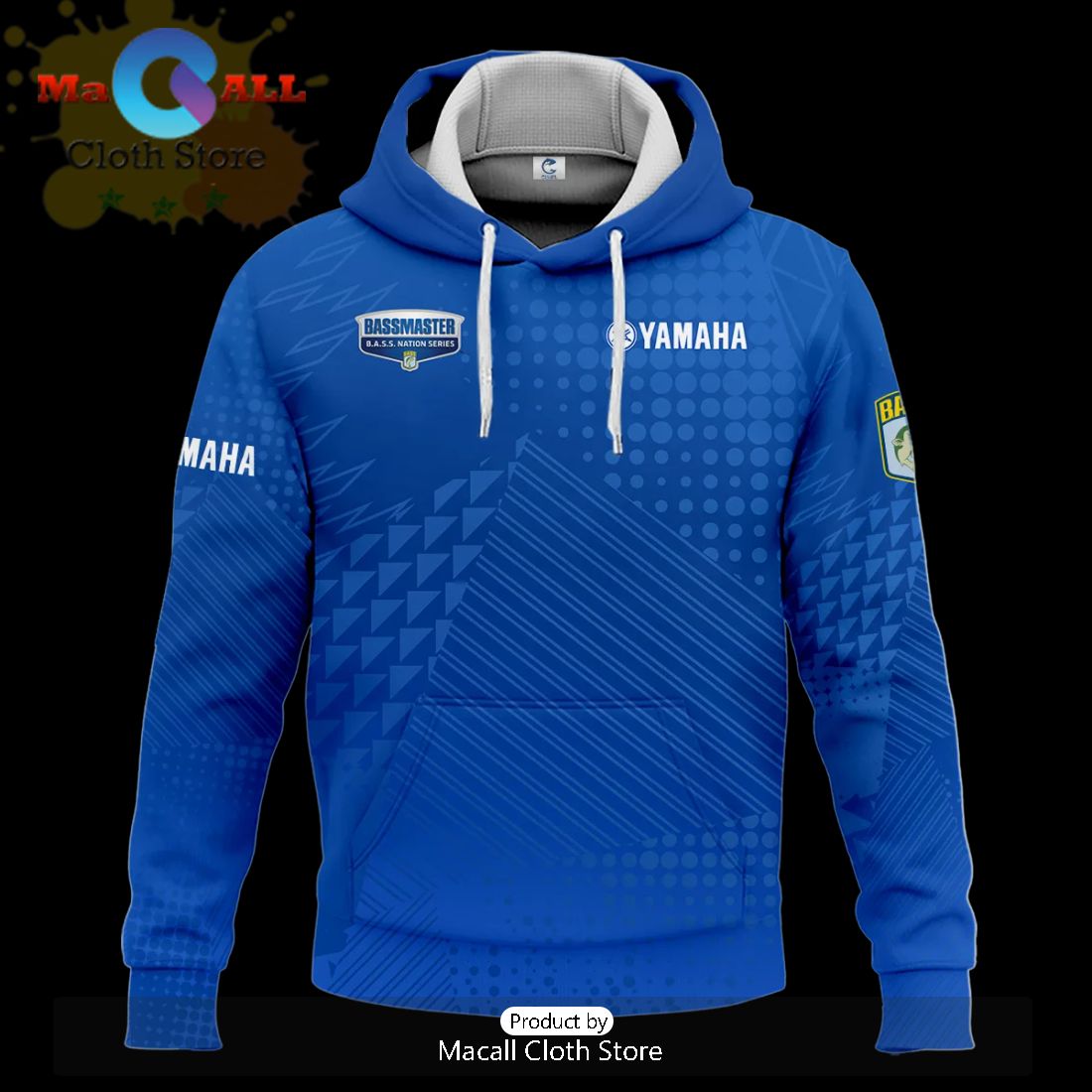 Yamaha B.A.S.S. Nation Tournament Hoodie 3D