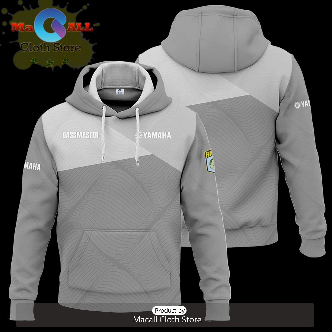 Yamaha Bassmasters Tournament Hoodie 3D