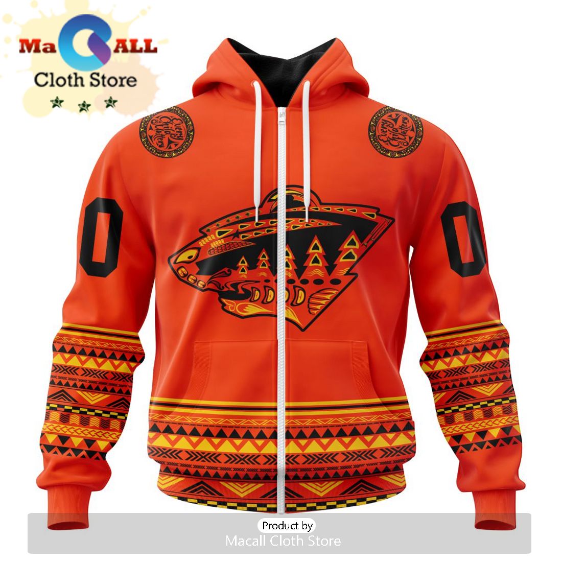 Minnesota Wild – Special Concept For Independence Day Hoodie