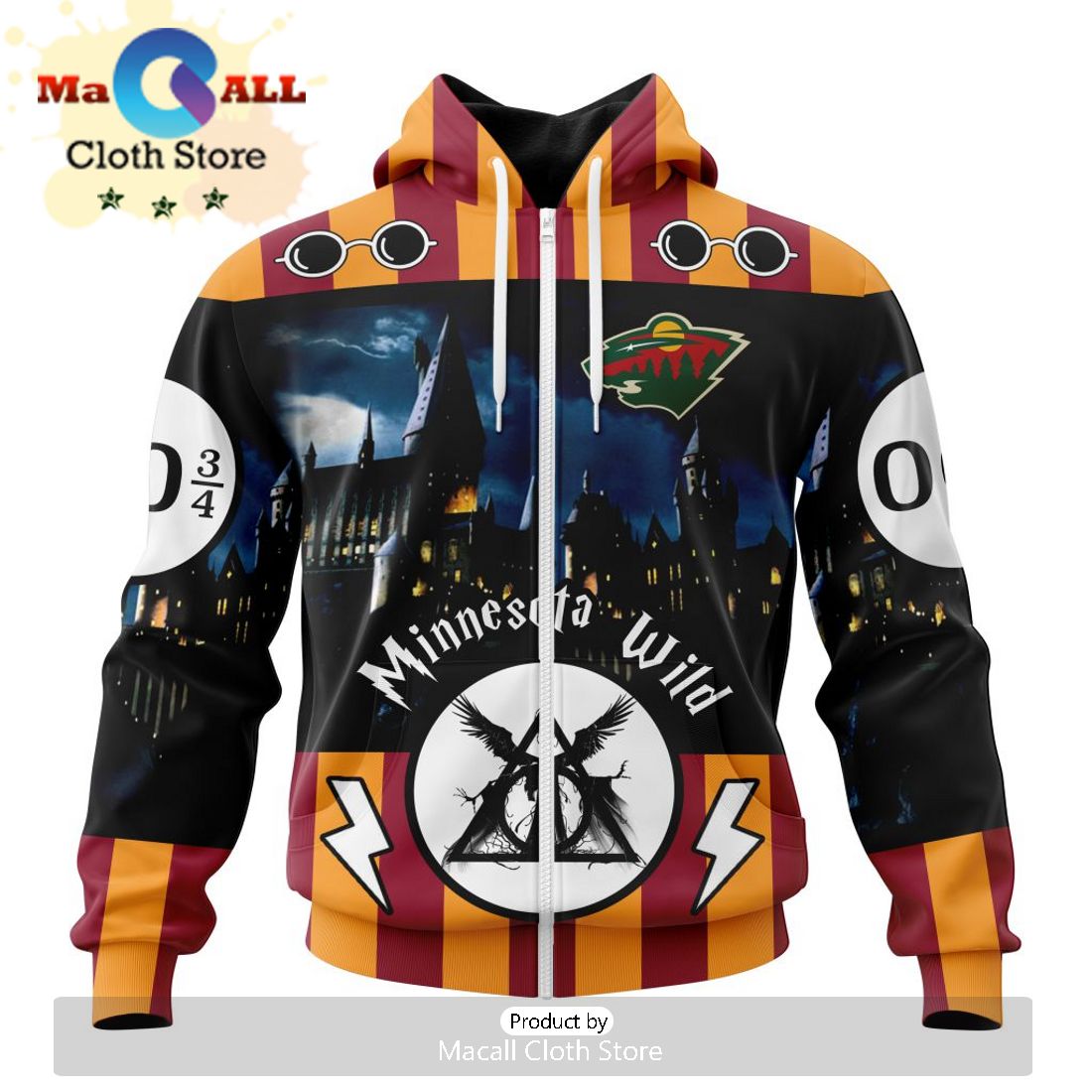 Minnesota Wild – Specialized Jersey For Halloween Night Hoodie