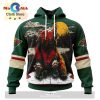 NAHL Fairbanks Ice Dogs Special Design With Northern Lights Hoodie
