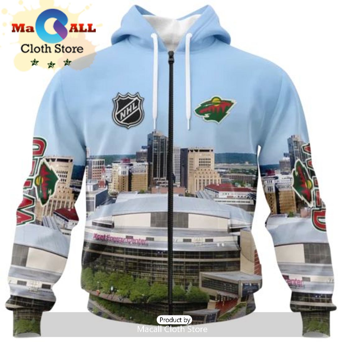 NAHL Fairbanks Ice Dogs Special Design With Northern Lights Hoodie