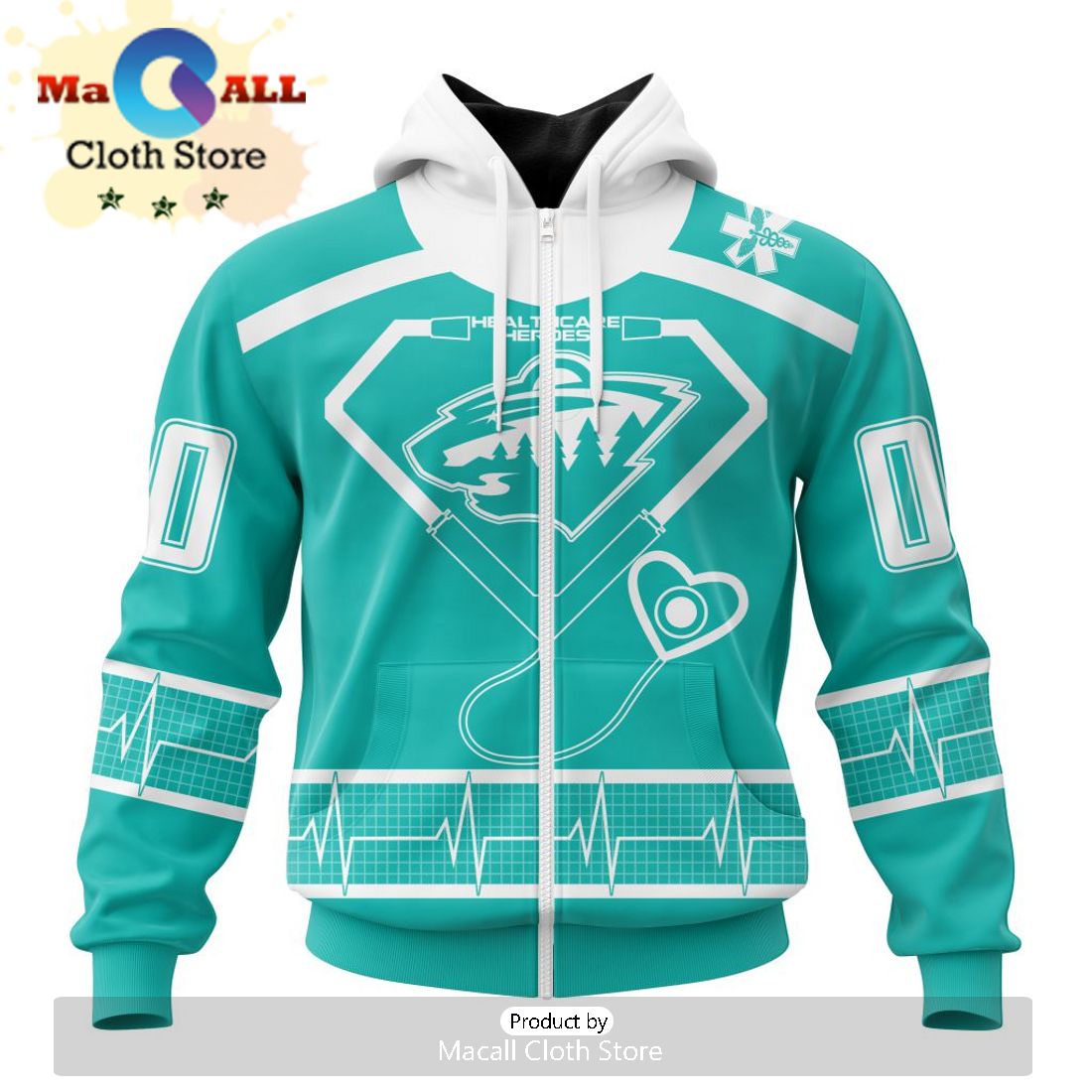 NHL Minnesota Wild – Specialized 2022 Concepts Kits V1 Hoodie