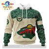 NHL Minnesota Wild – Specialized Design I Pink I Can! Fearless Again Breast Cancer Hoodie