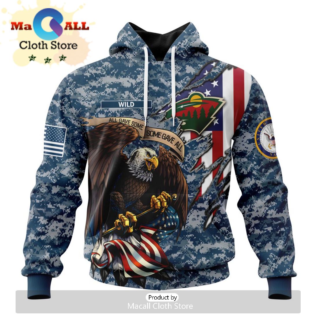 NHL Minnesota Wild – Specialized Design I Pink I Can! Fearless Again Breast Cancer Hoodie