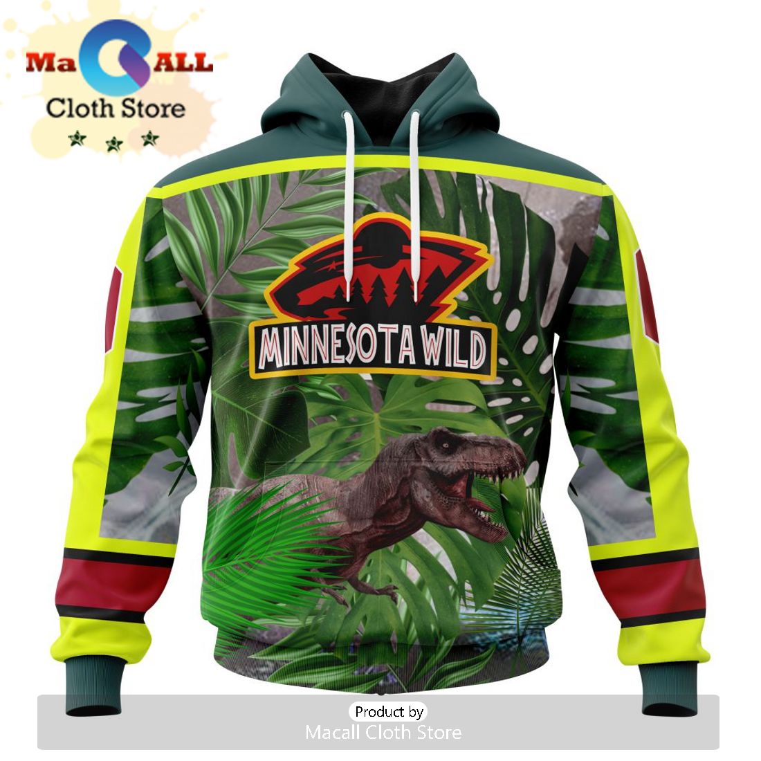 NHL Minnesota Wild - Specialized Design Jersey With Your Ribs For Halloween Hoodie NHL Minnesota Wild - Specialized Design Jersey With Your Ribs For Halloween Hoodie