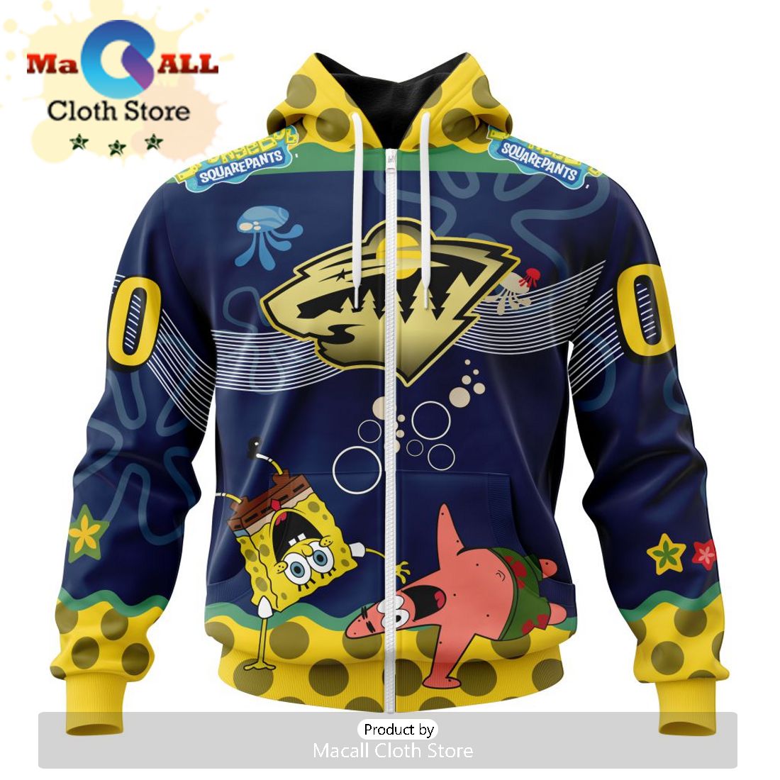 NHL Minnesota Wild – Specialized Design With MotoCross Syle Hoodie