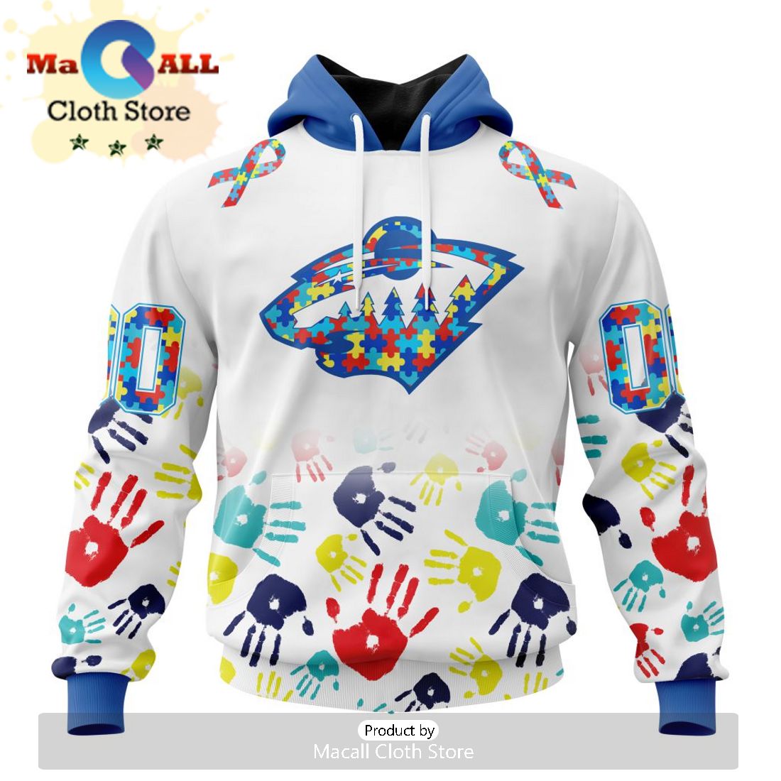 NHL Minnesota Wild – Specialized Design X Star War Hoodie