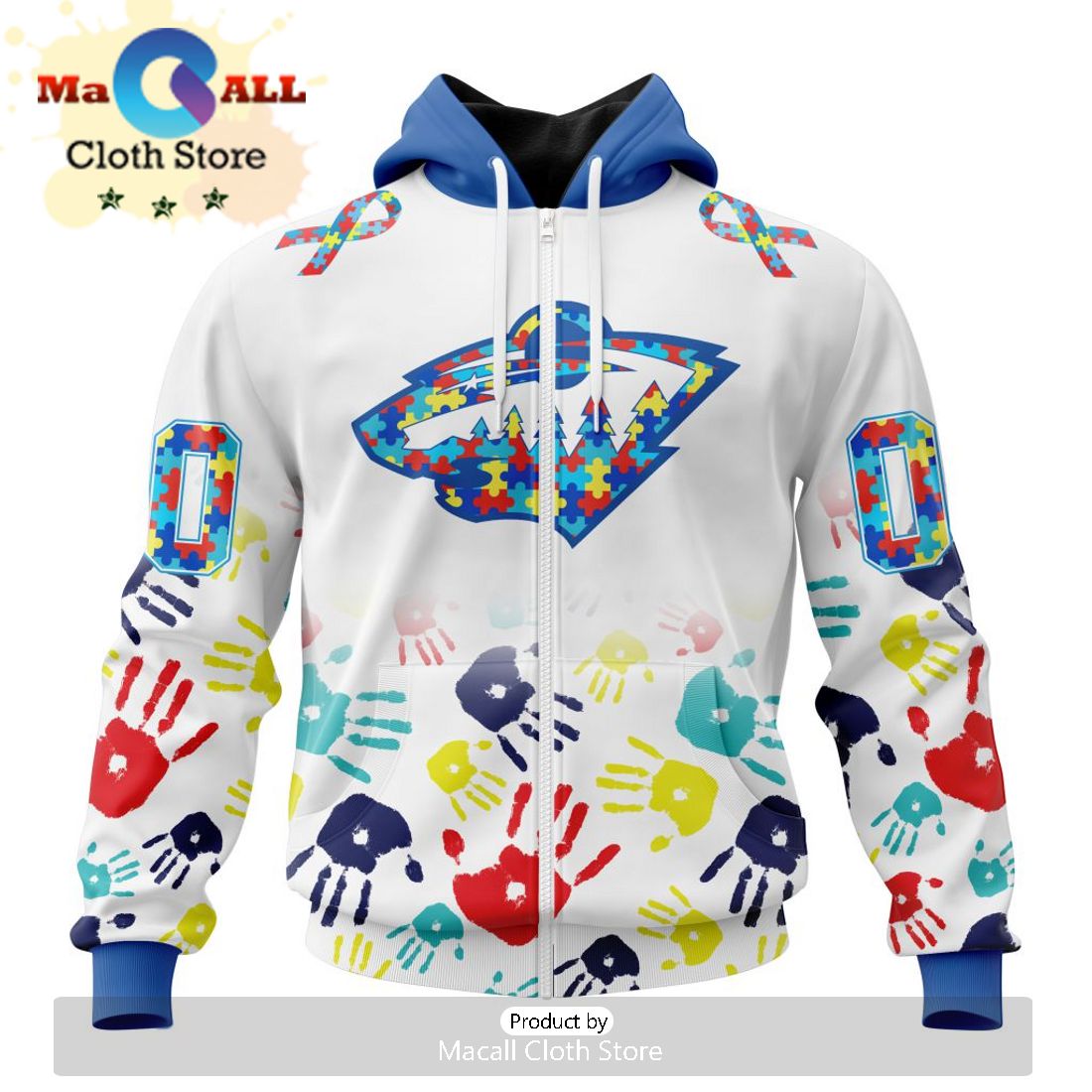 NHL Minnesota Wild – Specialized Design X Star War Hoodie