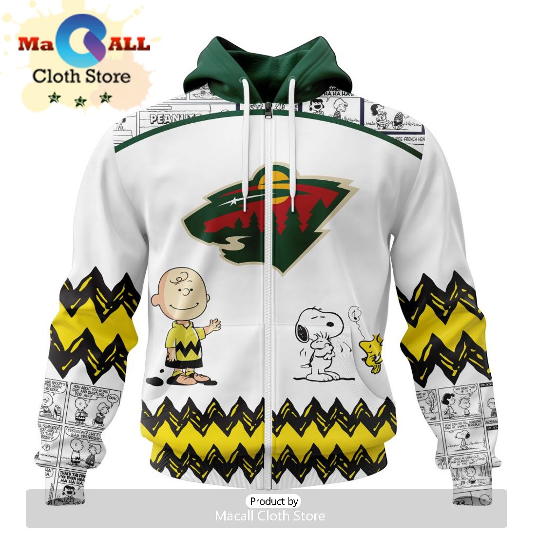 NHL Minnesota Wild – Specialized Kits For Rock Night Hoodie
