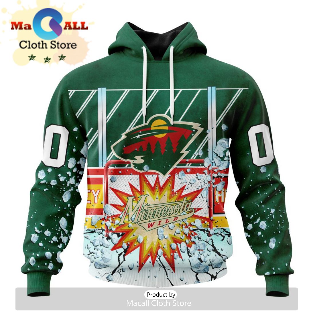 NHL Minnesota Wild – Specialized Kits To Honor FireFighter In Patriot Day We Will Never Forget Hoodie