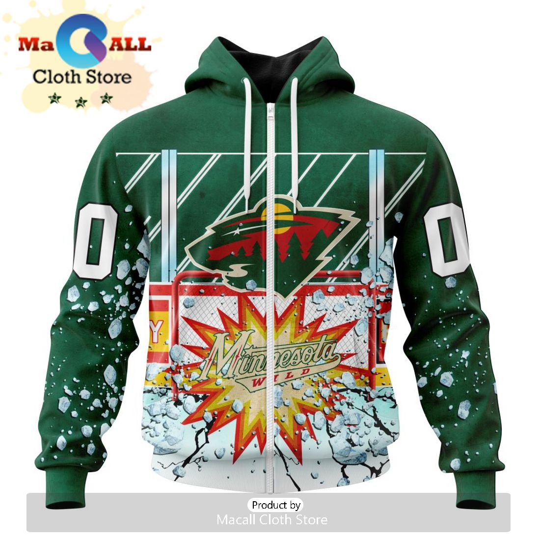 NHL Minnesota Wild – Specialized Kits To Honor FireFighter In Patriot Day We Will Never Forget Hoodie