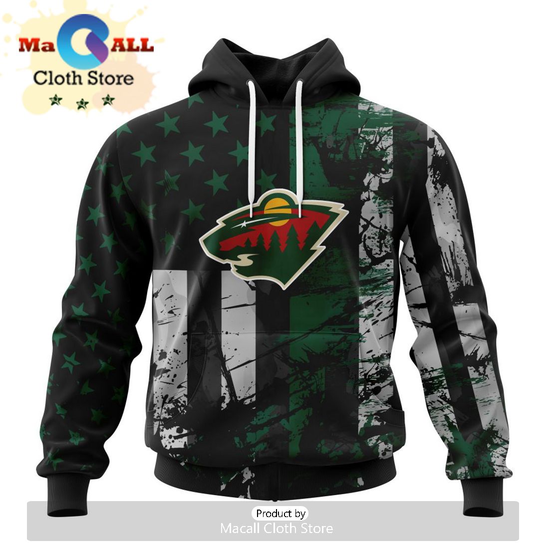 NHL Minnesota Wild – Specialized Star Wars May The 4th Be With You Hoodie