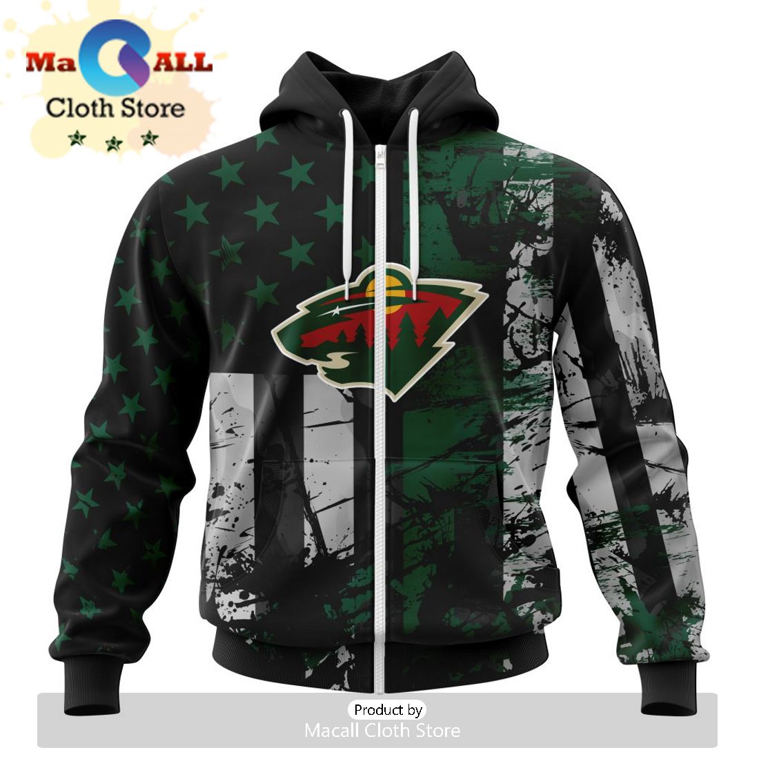 NHL Minnesota Wild – Specialized Star Wars May The 4th Be With You Hoodie