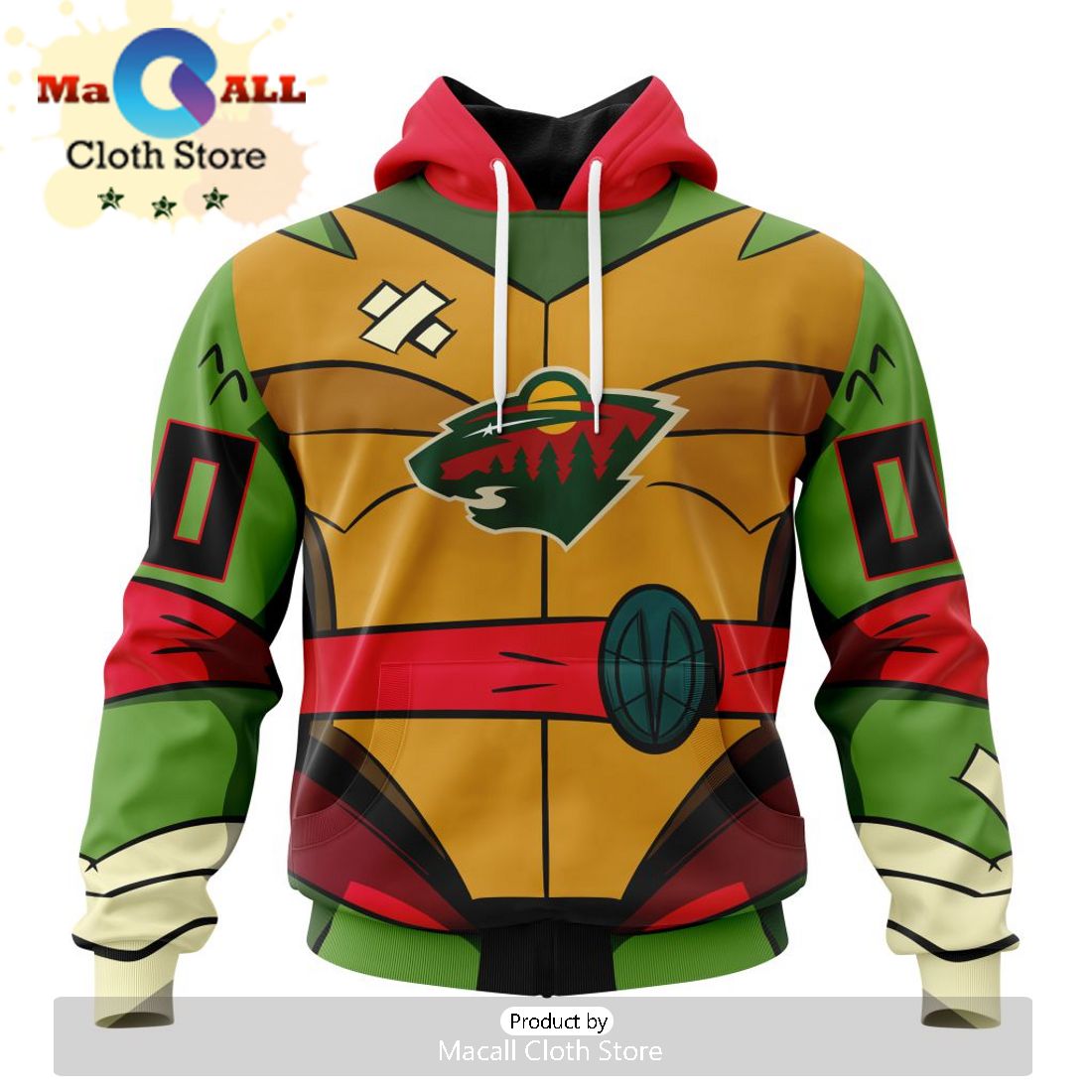NHL Minnesota Wild - Specialized Unisex Kits With FireFighter Uniforms Color Hoodie NHL Minnesota Wild - Specialized Unisex Kits With FireFighter Uniforms Color Hoodie