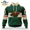 NHL Minnesota Wild 2023 Home Kits Hoodie
