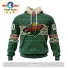 NHL Minnesota Wild Special Design For St. Patrick Day Hoodie