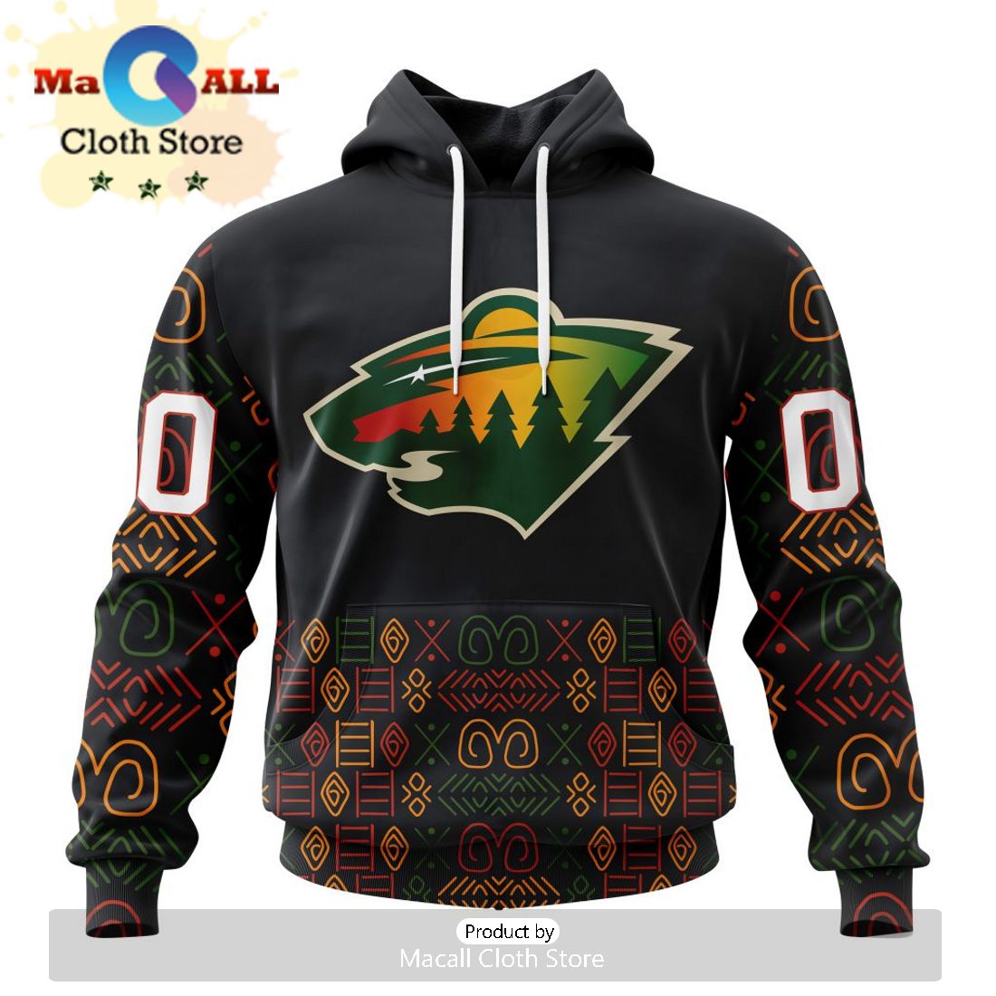 NHL Minnesota Wild Special Design For St. Patrick Day Hoodie