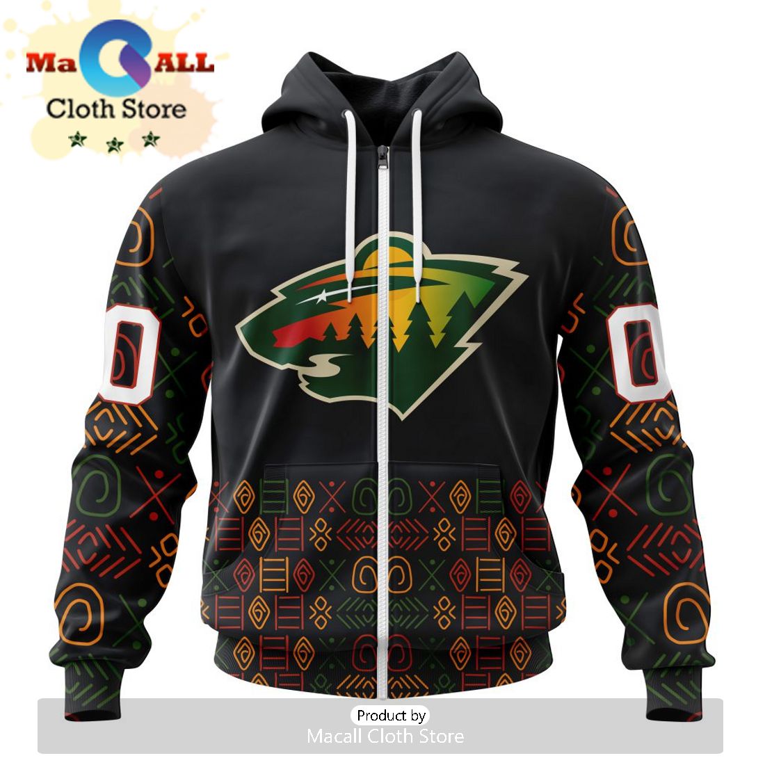 NHL Minnesota Wild Special Design For St. Patrick Day Hoodie