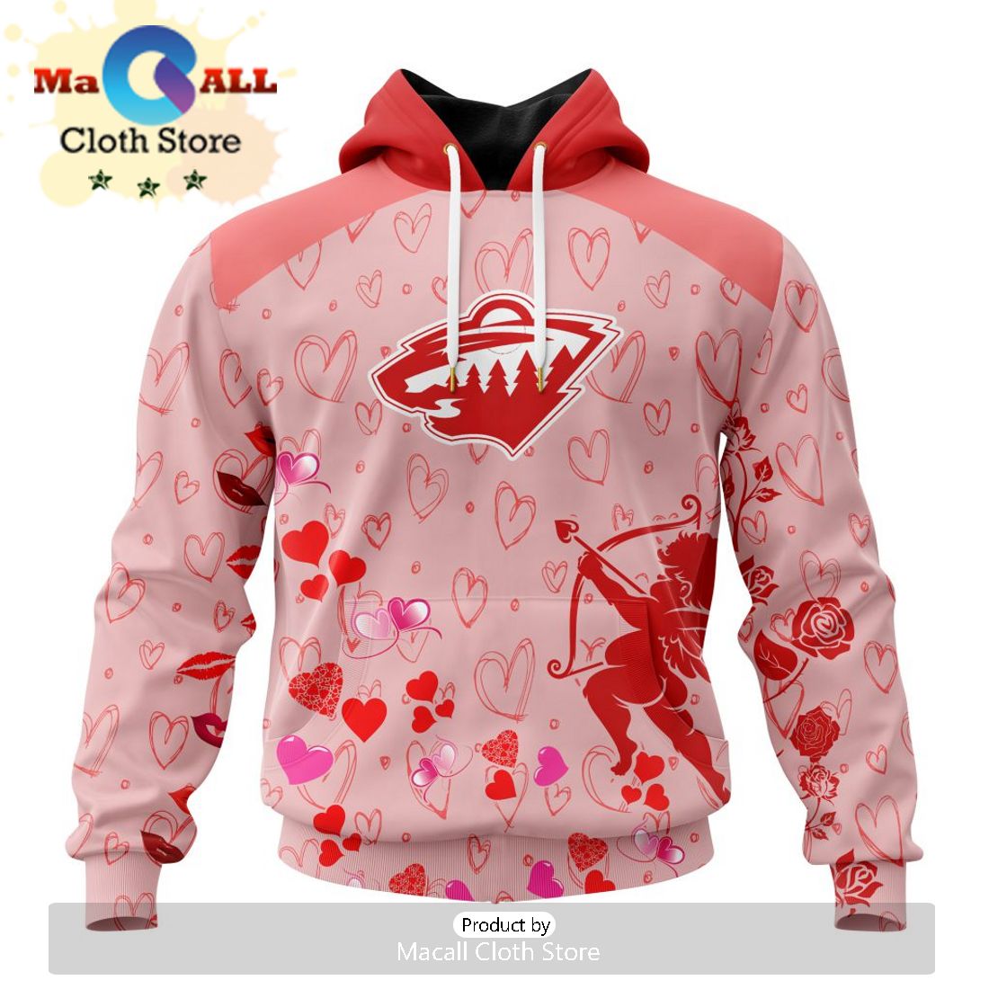 NHL Minnesota Wild Special Design For St. Patrick’s Day Hoodie
