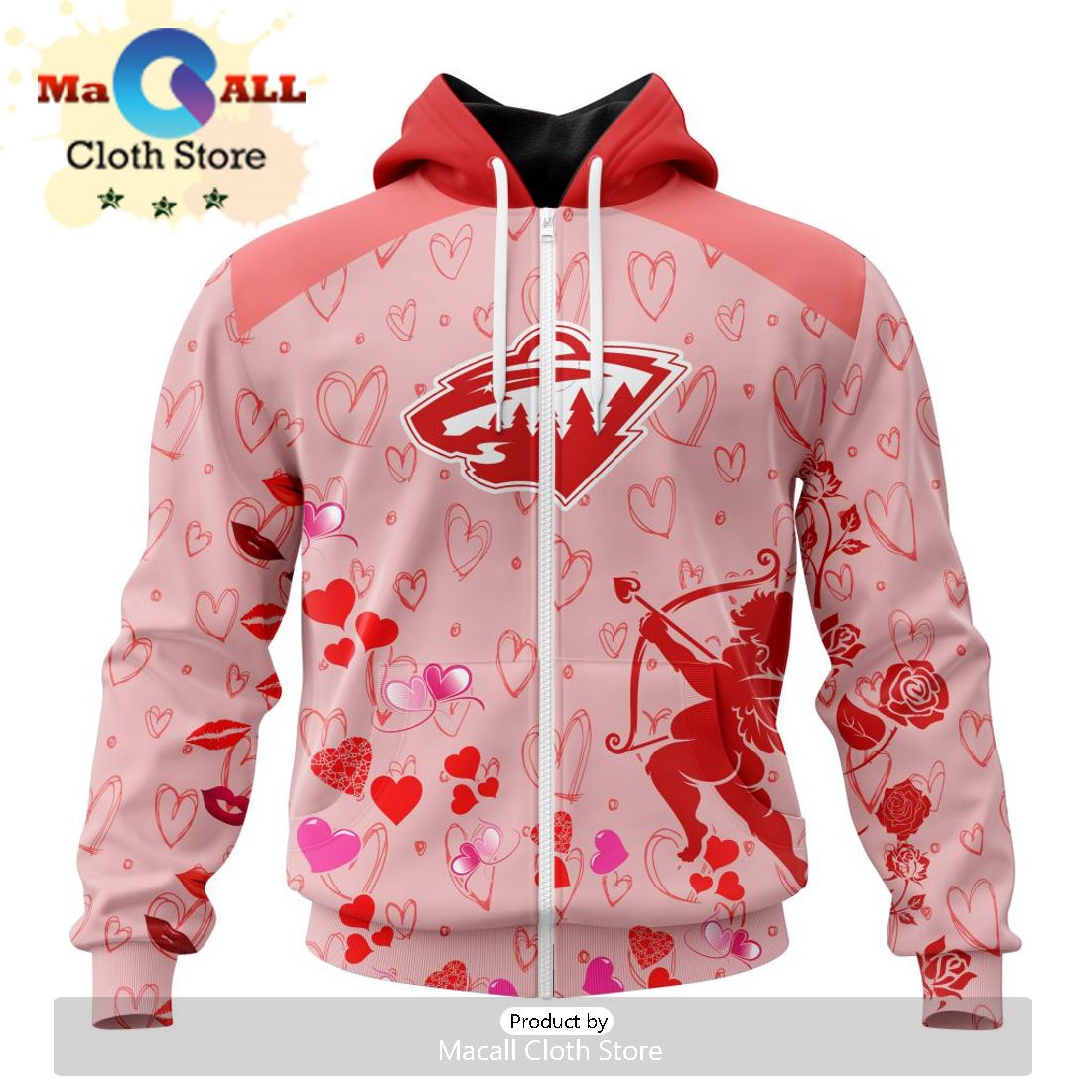 NHL Minnesota Wild Special Design For St. Patrick’s Day Hoodie