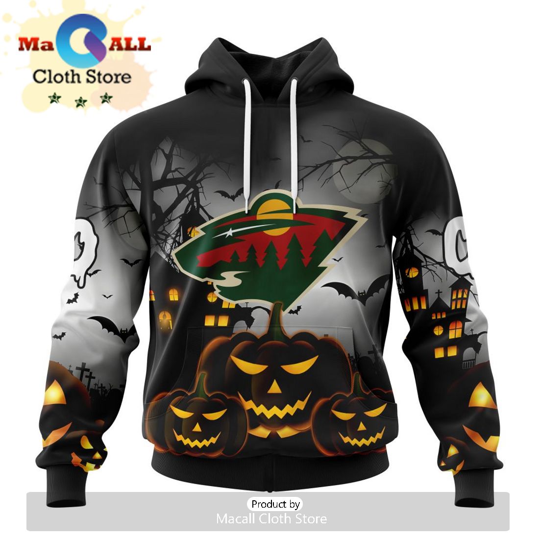 NHL Minnesota Wild Special Design Honoring Healthcare Heroes Hoodie