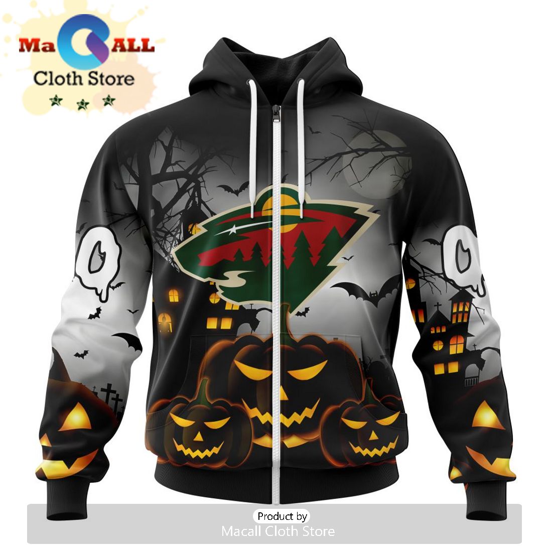NHL Minnesota Wild Special Design Honoring Healthcare Heroes Hoodie