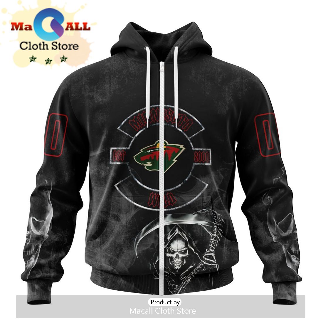 NHL Minnesota Wild Special Design With Harry Potter Theme Hoodie