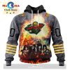 NHL Minnesota Wild Special Grateful Dead Design Hoodie