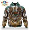 NHL Minnesota Wild Special Mardi Gras Design Hoodie