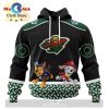 NHL Minnesota Wild Special Home Mix Reverse Retro Personalized Kits Hoodie