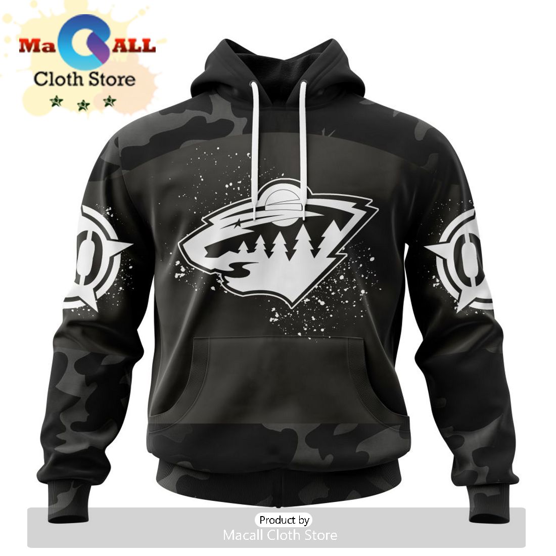NHL Minnesota Wild Special Paw Patrol Design Hoodie