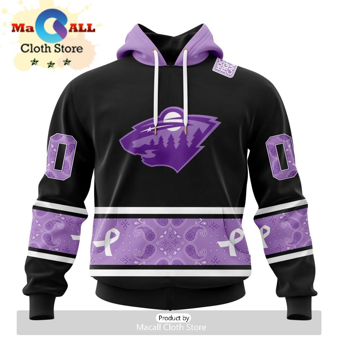 NHL Minnesota Wild Special Pink October Fight Breast Cancer Hoodie