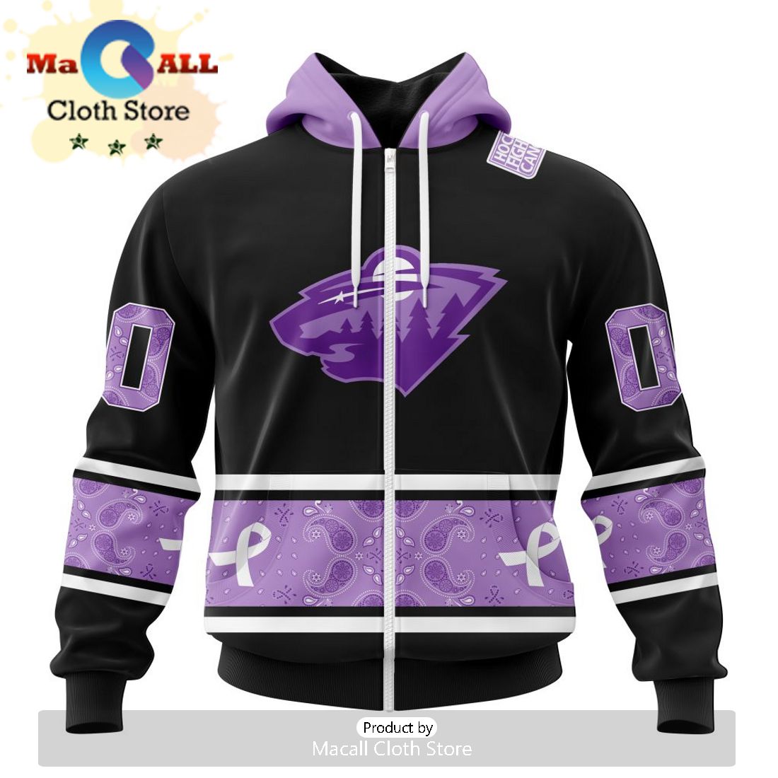 NHL Minnesota Wild Special Pink October Fight Breast Cancer Hoodie