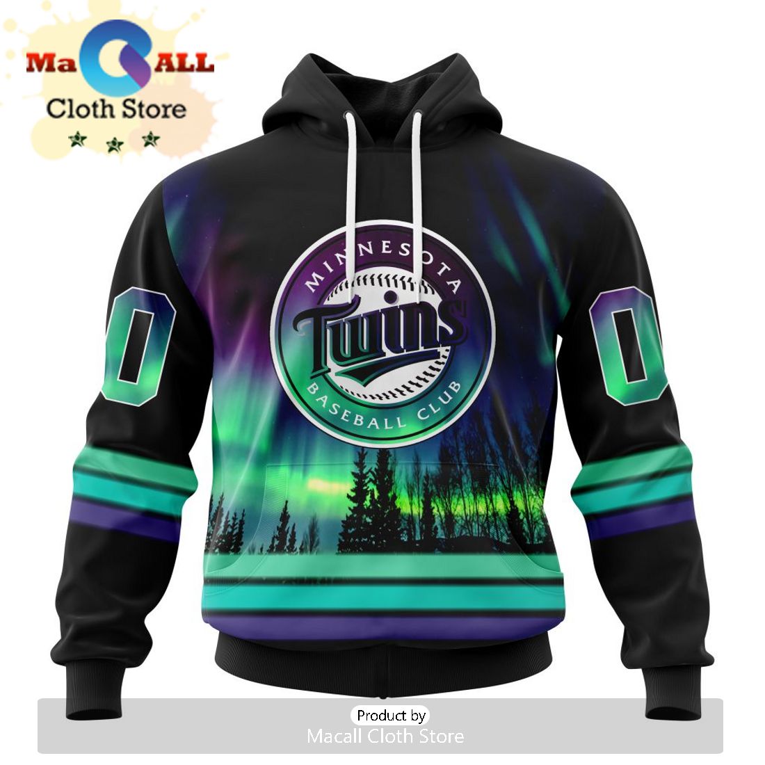 NHL Minnesota Wild Special Retro Gradient Design Hoodie