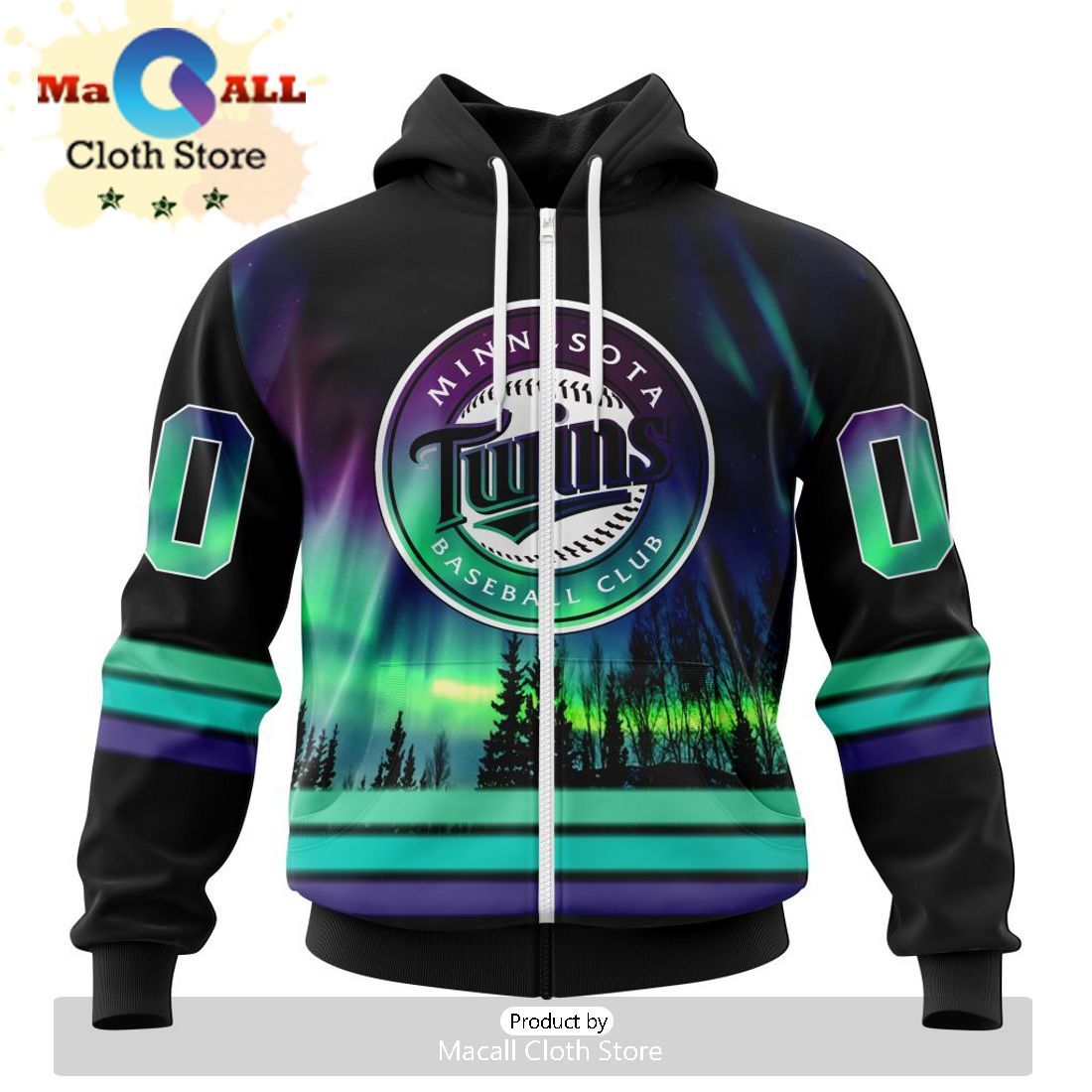 NHL Minnesota Wild Special Retro Gradient Design Hoodie
