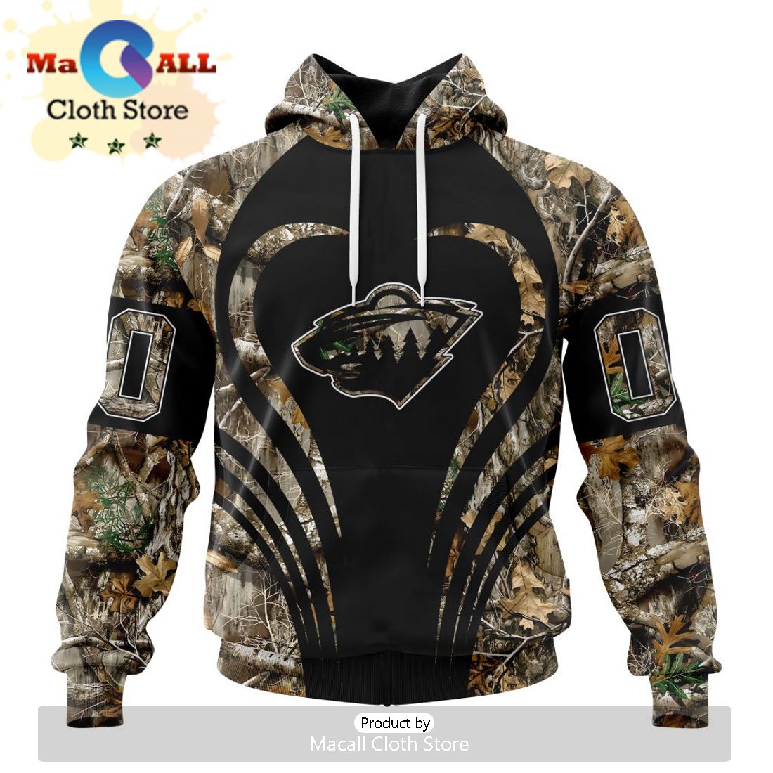 NHL Minnesota Wild Special Reverse Retro Redesign Hoodie