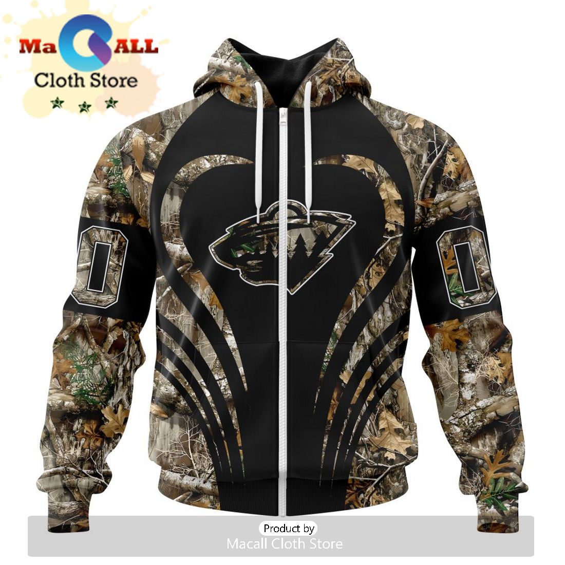 NHL Minnesota Wild Special Reverse Retro Redesign Hoodie