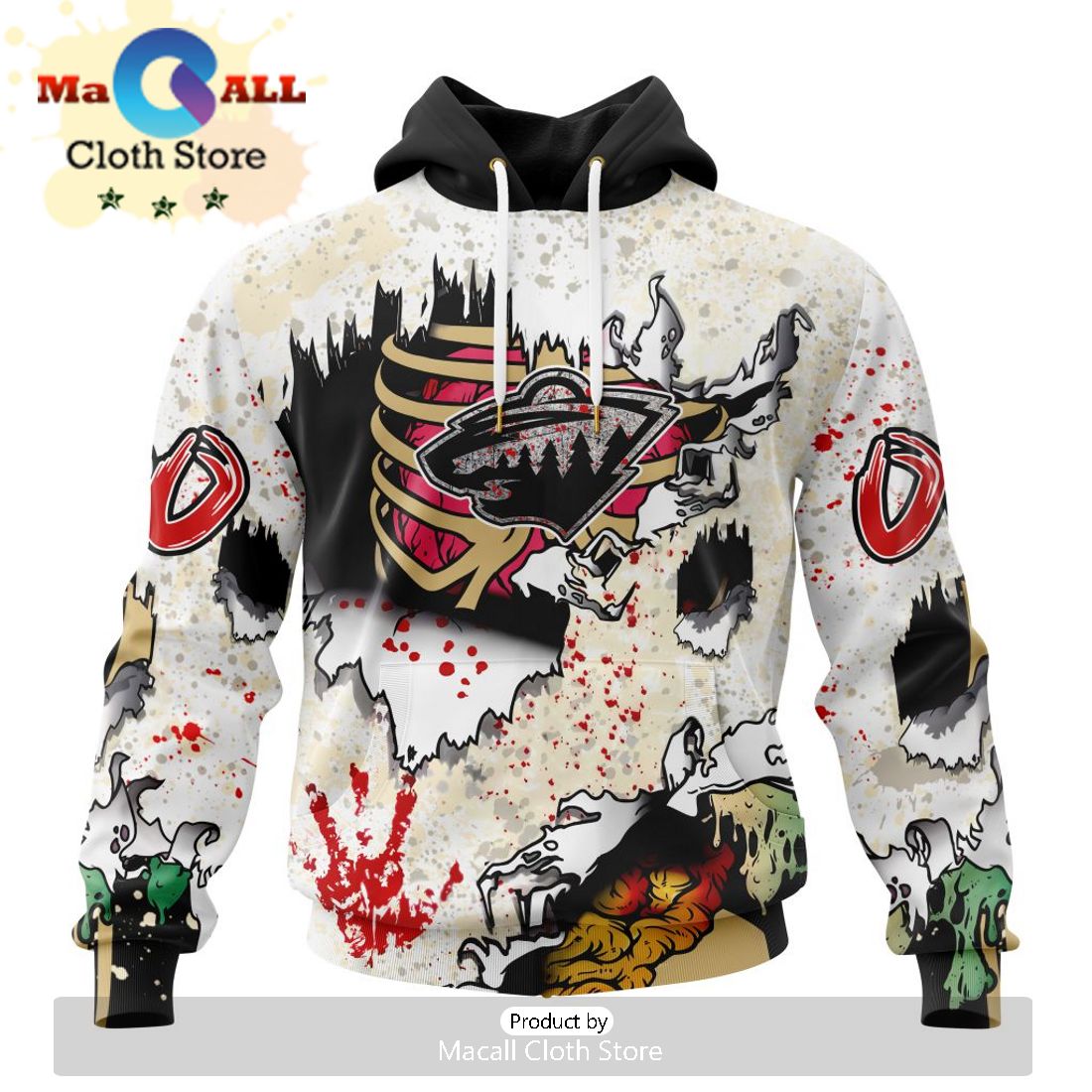 NHL Minnesota Wild Special Star Wars Design May The 4th Be With You Hoodie