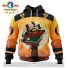 NHL Minnesota Wild Special Star Wars The Mandalorian Design Hoodie