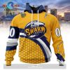 Custom NLL Georgia Swarm City Hoodie Limited Edition