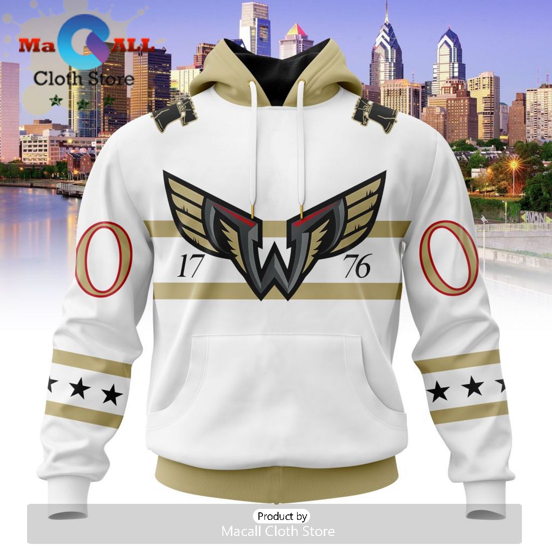Custom NLL Philadelphia Wings City Hoodie Limited Edition