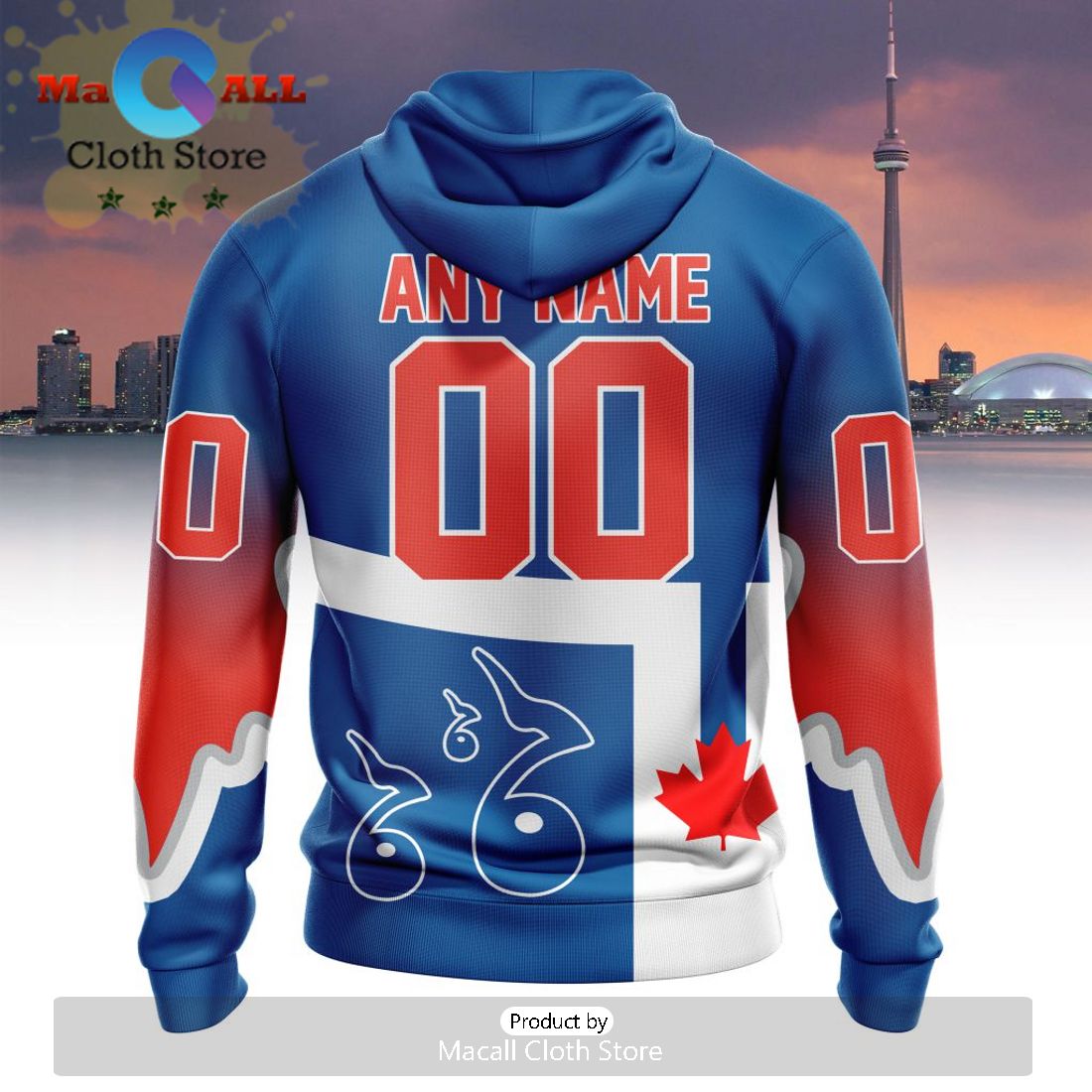 Custom NLL Toronto Rock City Edition Hoodie