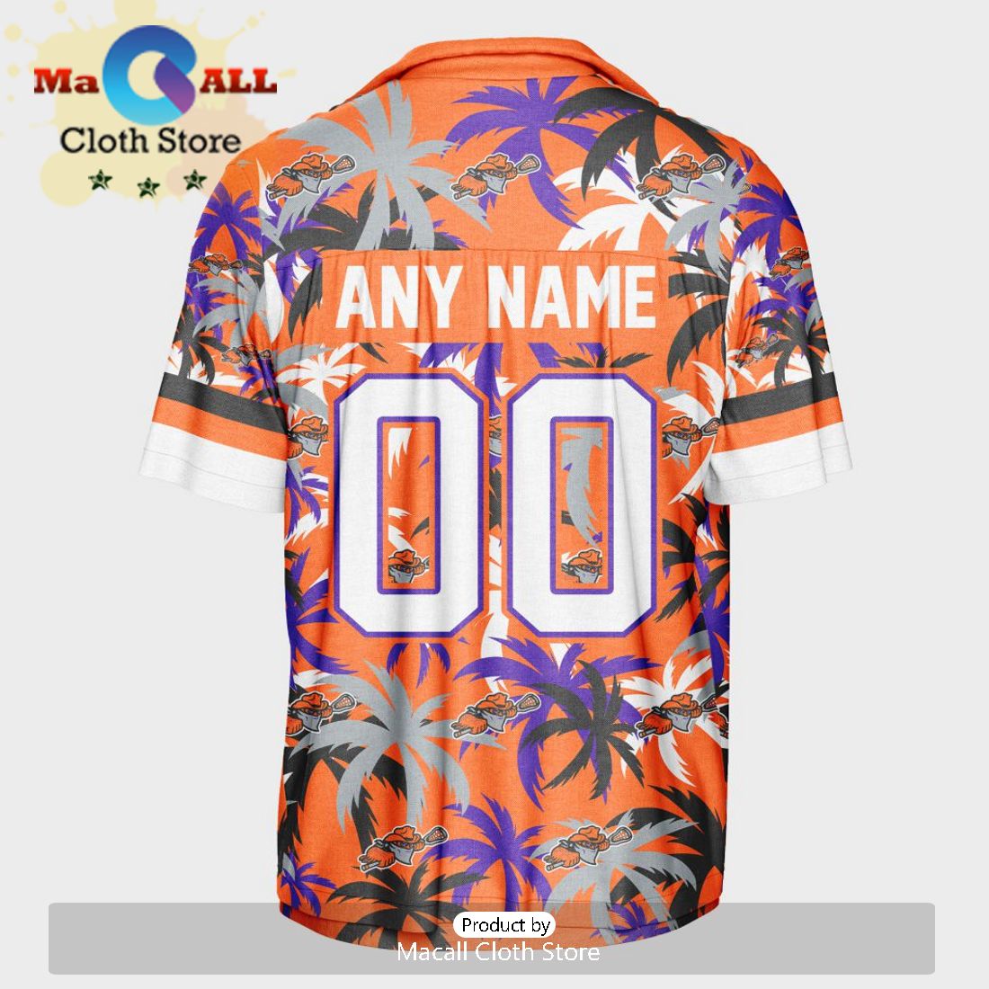 Custom Buffalo Bandits Using Home Color Hawaiian Shirt