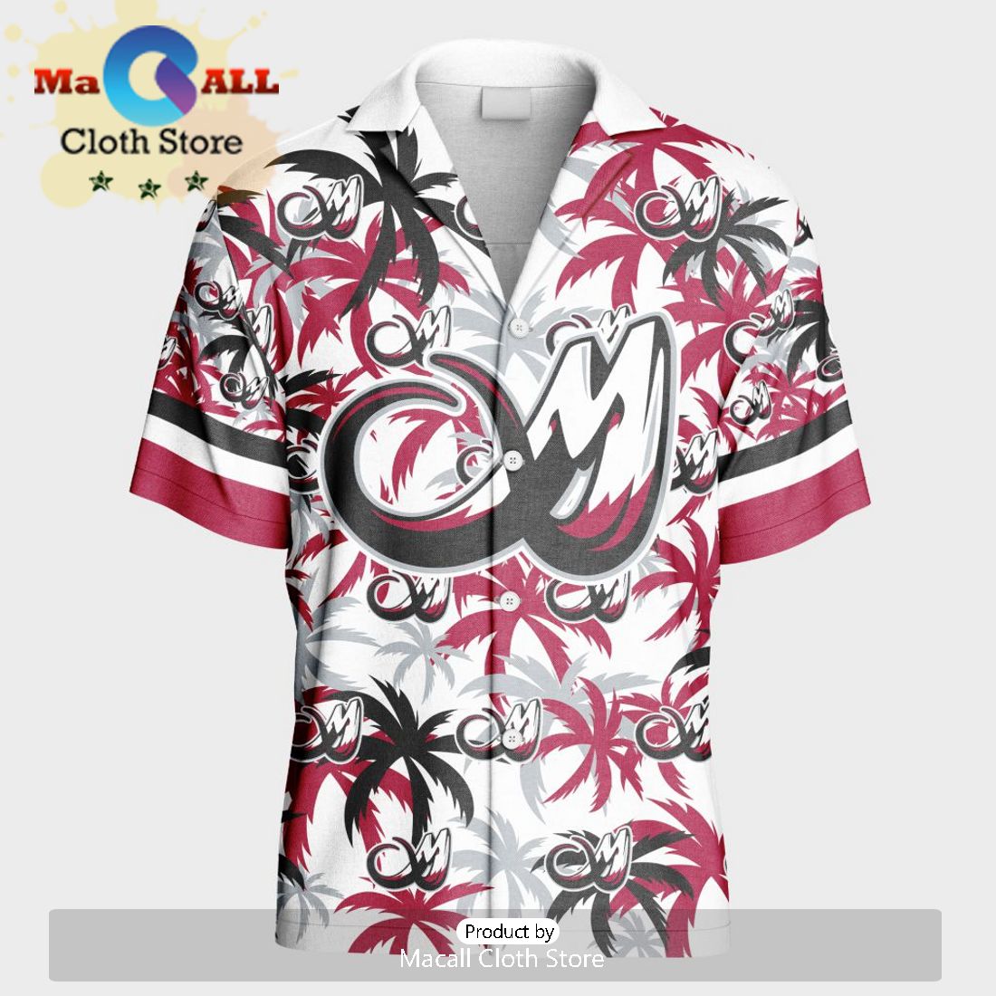 Custom Colorado Mammoth Using Away Color Hawaiian Shirt