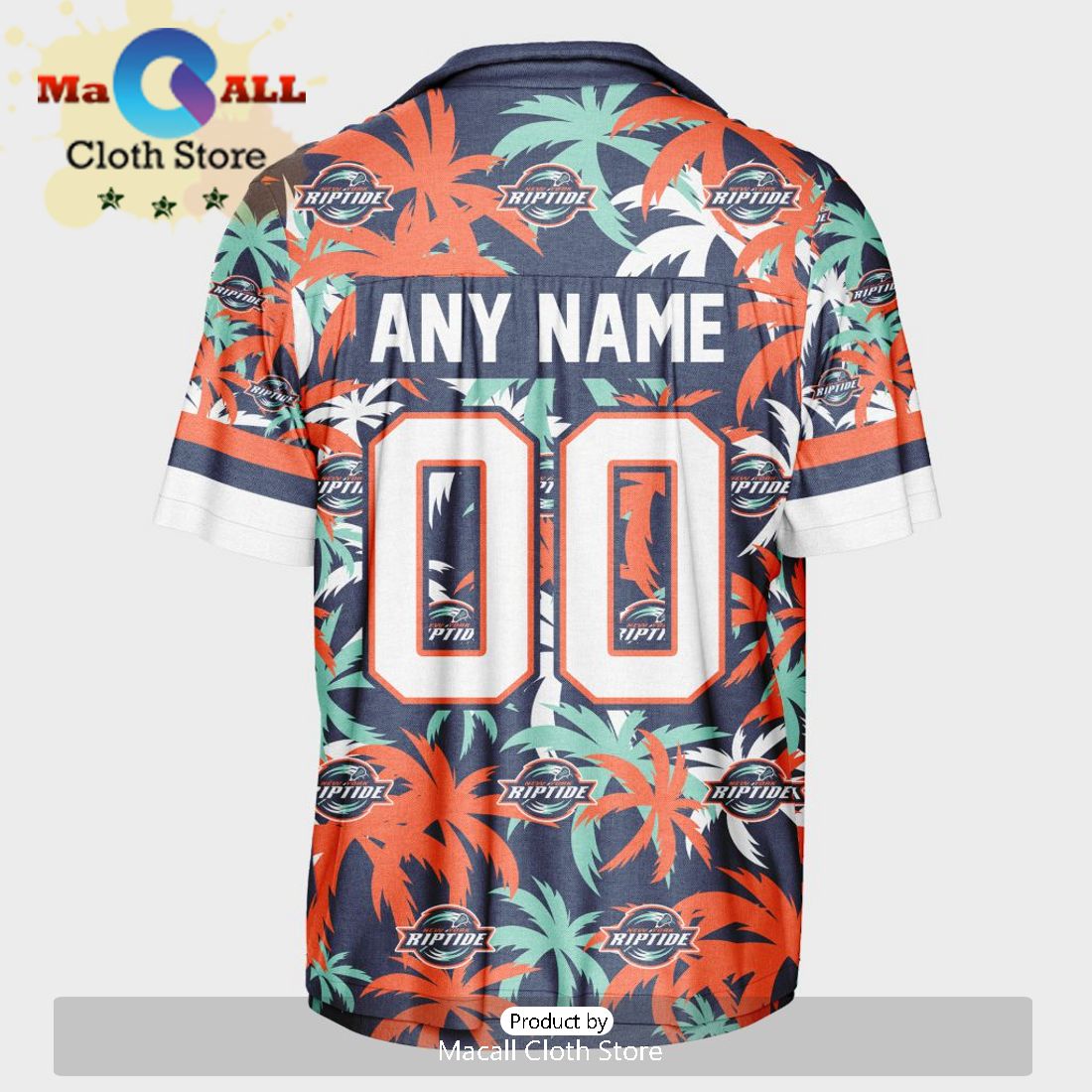 Custom New York Riptide Using Home Color Hawaiian Shirt