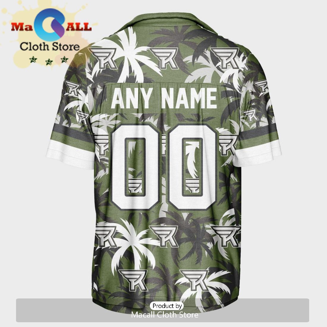 Custom Rochester Knighthawks Using Home Color Hawaiian Shirt